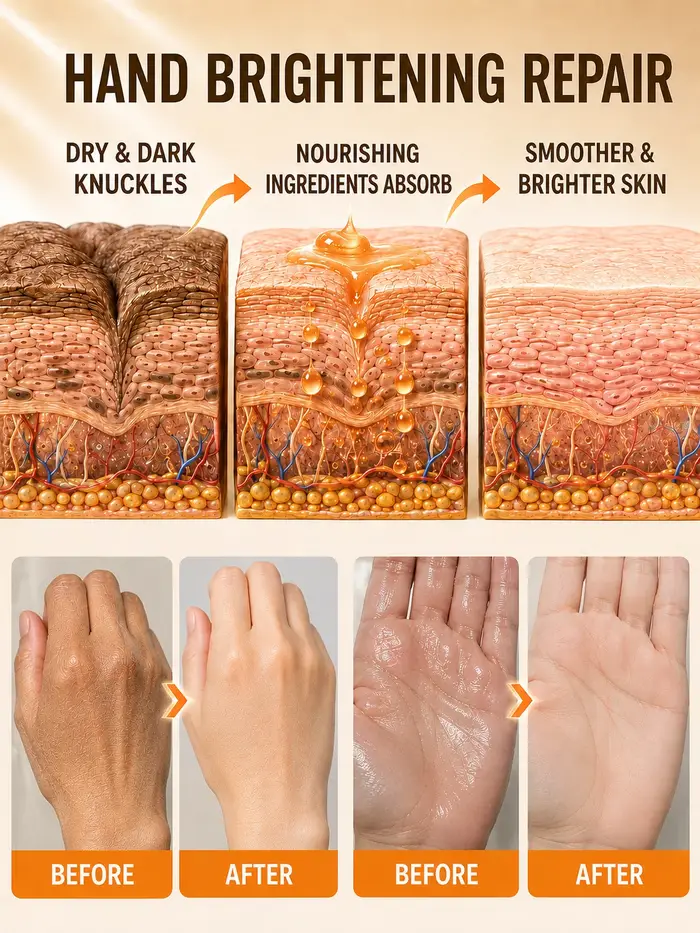 Crème hydratante pour les mains, soin doux pour la peau des mains, hydrate et nourrit, sans odeur piquante