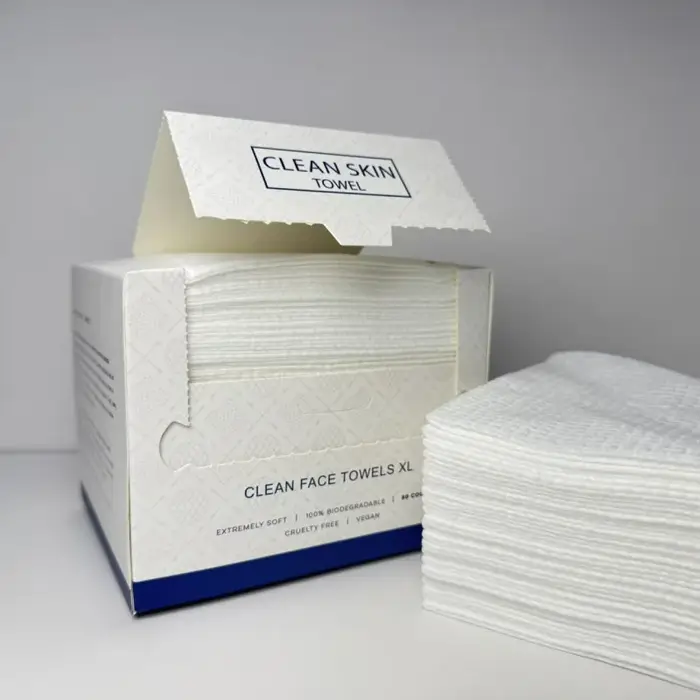 Nouvelles lingettes nettoyantes jetables pour le visage