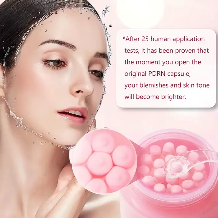 Crème de capsules de collagène rose 5% Niacinamide