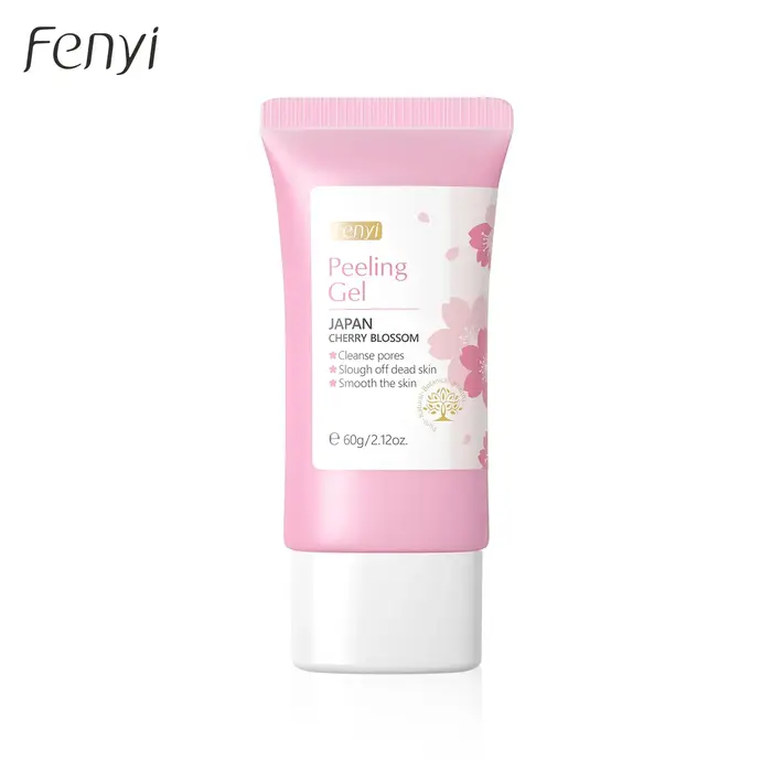 Sakura visage nettoyage en profondeur Gel exfoliant soins de la peau blanchissant hydratant réparation gommage