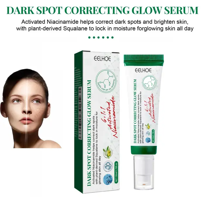 Nicotinamide correcteur de taches foncées sérum pour le visage estompe mélanine acné