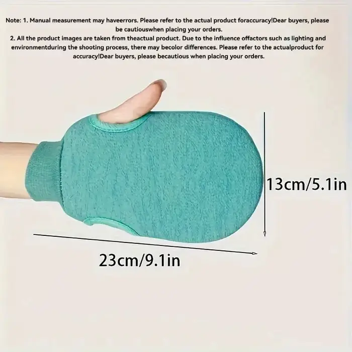 Gant exfoliant (1 pièce) - Gant exfoliant pour peaux mortes