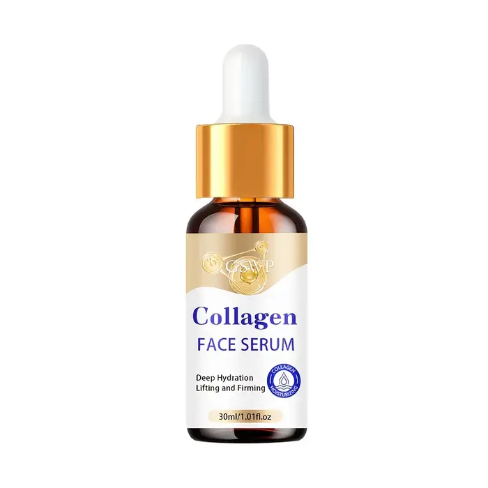 Sérum hydratant pour le visage au collagène GSWP, offrant une hydratation profonde, un effet liftant