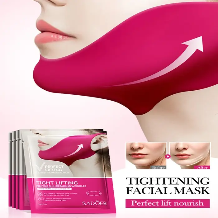 2/5 pièces masque de Lifting du visage en forme de V