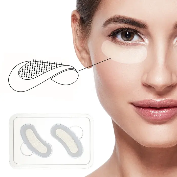 Patchs pour les yeux à micro-aiguilles à l'acide hyaluronique