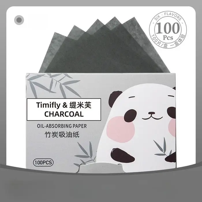 Papier absorbant l'huile pour le visage