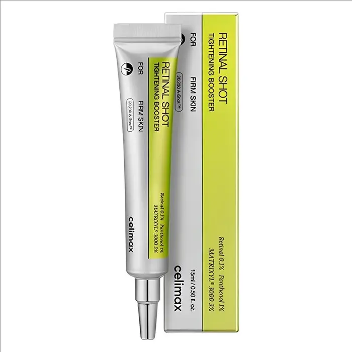 Coffret multi-produits tendance Celimax Corée : Soin visage et contour des yeux au rétinol Vita A, crème éclaircissante pour la beauté de la peau.