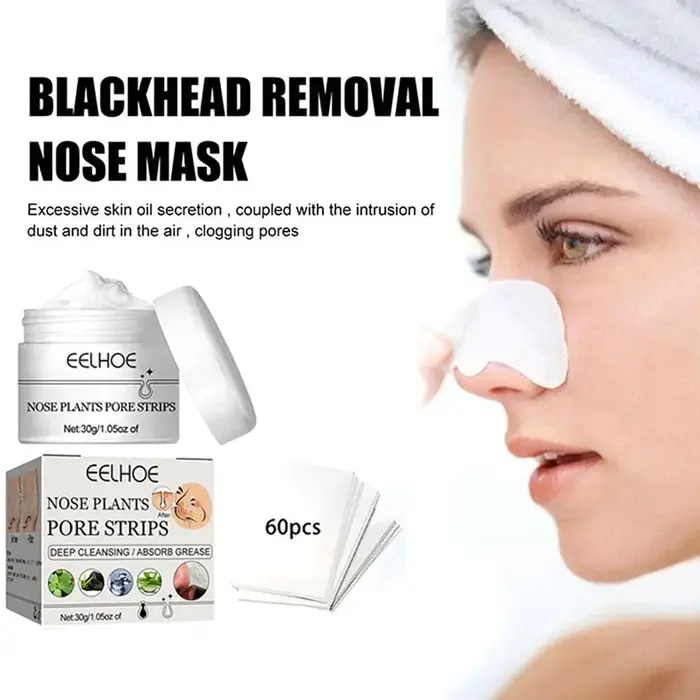 Masque facial pour l'élimination des points noirs