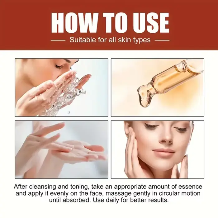 Ensemble de crème sérum pour le visage raffermissant au rétinol