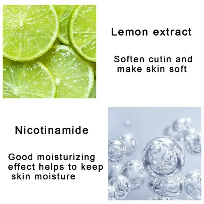 Gel exfoliant aux acides de fruits naturels