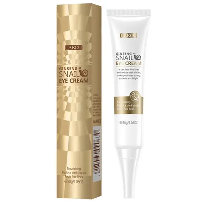 Crème hydratante pour le visage à base d'escargot