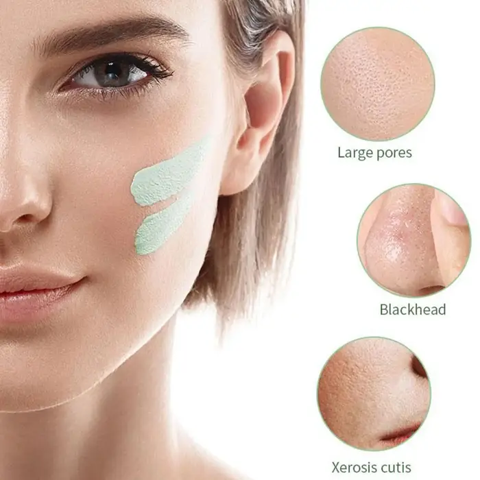 Masque nettoyant solide au thé vert