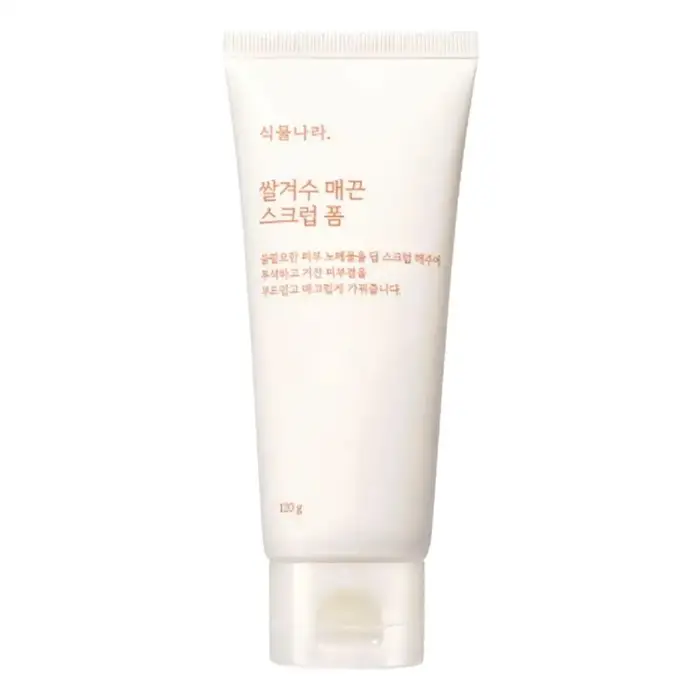 Nettoyant exfoliant au riz coréen, 120g, nettoyage en profondeur des pores, éclaircissant, contrôle 
