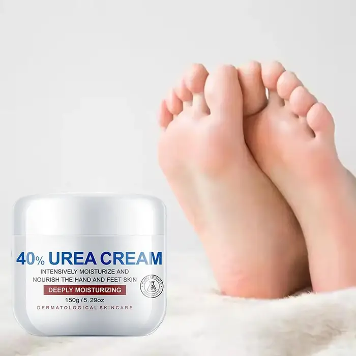 40% crème à l'urée Anti-fissuration hydratante Exfoliation adoucissante élimination des peaux mortes