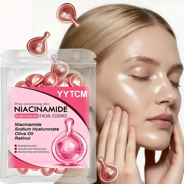 Capsules d'essence faciale à la niacinamide