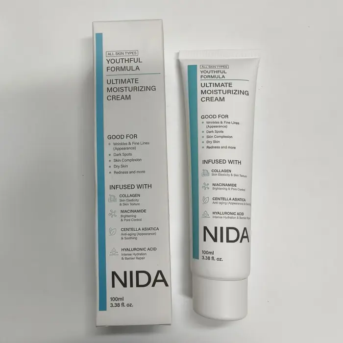 Kit de soin de la peau NIDA de Corée - Crème hydratante ultime