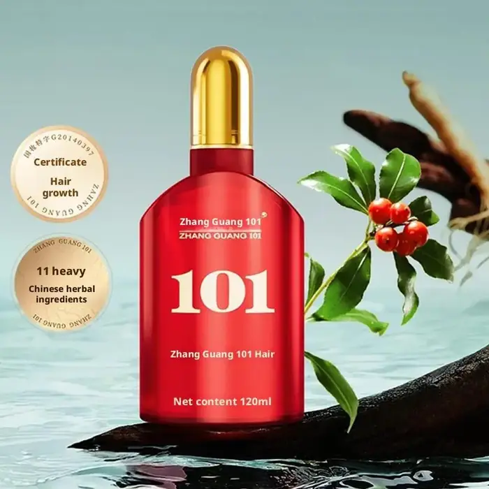 Liquide nourrissant au Ginseng pour Zhang Guang 101, favorise la perte de cheveux, répare la formule