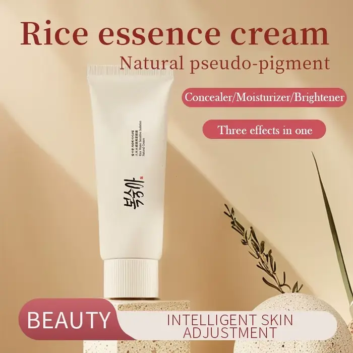Crème à l'extrait de riz coréen Spf50 +