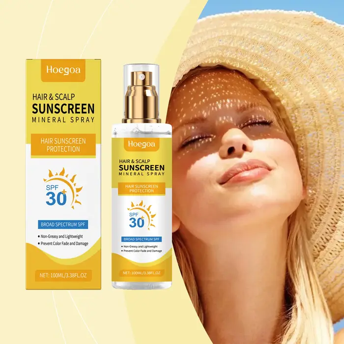 Spray de Protection solaire pour cuir chevelu