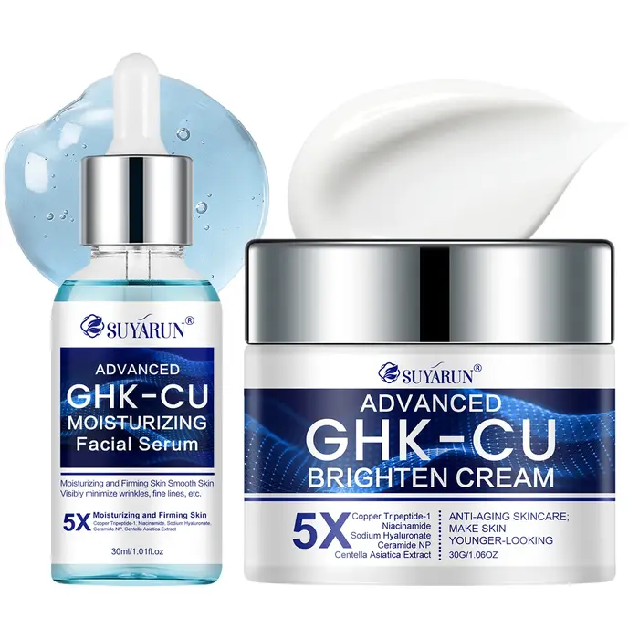 Crème et sérum SUYARUN GHK-CU - Hydratant facial anti-âge