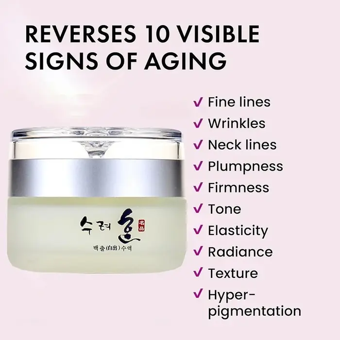 Crème visage Anti-âge au collagène avec complexe peptidique rides