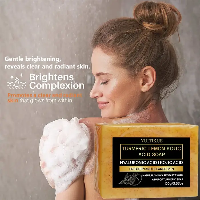 Savon Nettoyant au Curcuma