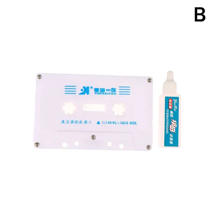 Nettoyeur de lentilles pour lecteurs CD, VCD, DVD, Nettoyeur de têtes de lecteurs de cassettes audio