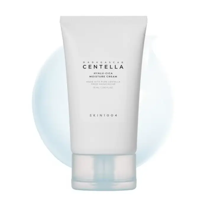 Crème hydratante pour le visage SKIN1004 Hyalu-Cica, hydratation intense pour peaux sèches et déshyd