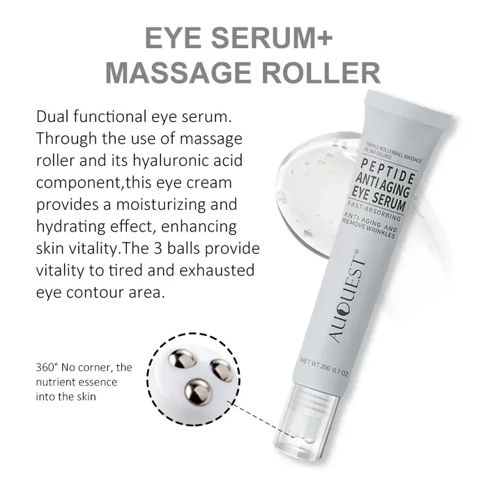 Crème aux peptides pour les yeux