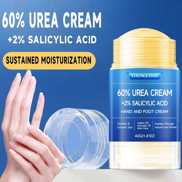Crème à l'urée pour les pieds et les mains