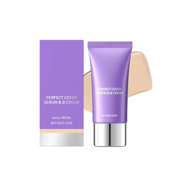 BB crème fond de teint couverture parfaite correcteur imperméable à l'eau acide hyaluronique correct