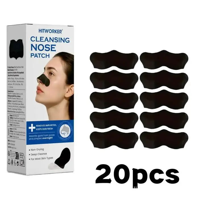 Patchs nettoyants pour le nez sans alcool – Bandes nasales douces pour le nettoyage des pores, l'exf