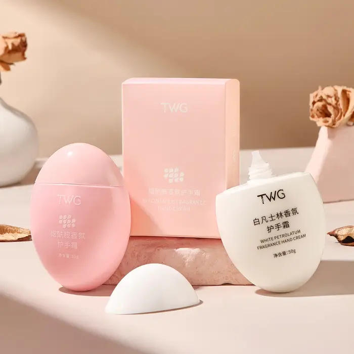 TWG crème pour les mains humide en forme d'œuf Essence hydratante multi-usages parfum fin