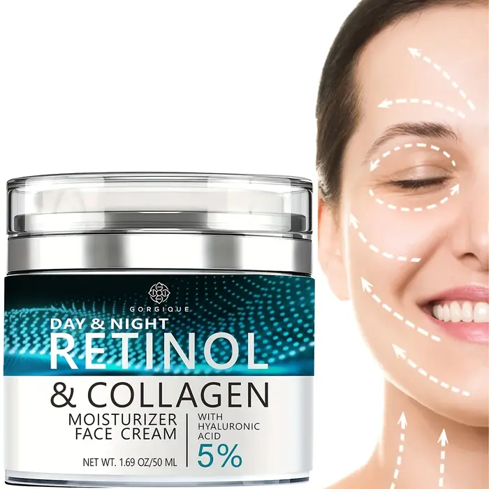 Crème hydratante pour le visage Gorgique au rétinol