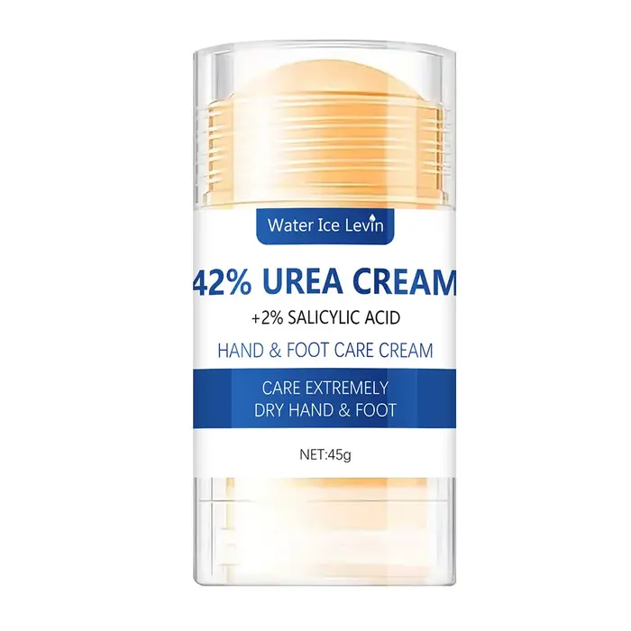 Crème Mains et Pieds 42% Urée + Acide Salicylique 45g, Hydratation Profonde pour Peaux Très Sèches, 