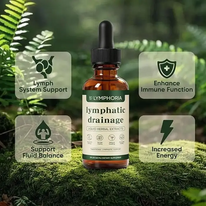 Liquide de drainage lymphatique biologique premium