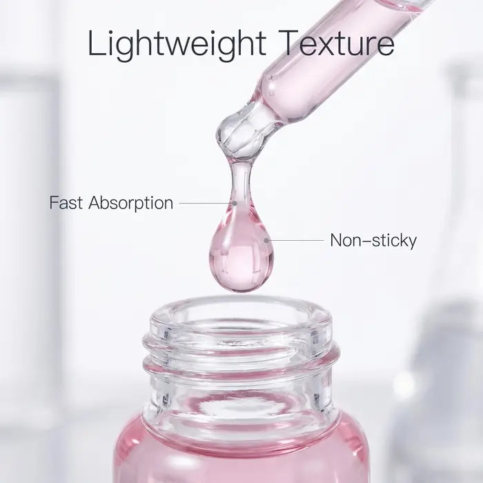 Sérum Ampoule Anti-rides au DNA de Saumon et Collagène, Essence Hydratante Visage Éclaircissante et Raffermissante pour Atténuer les Rides Fines