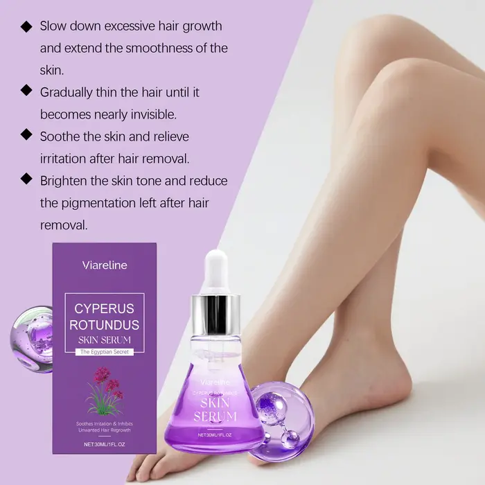 Sérum pour la peau au Cyperus Rotundus
