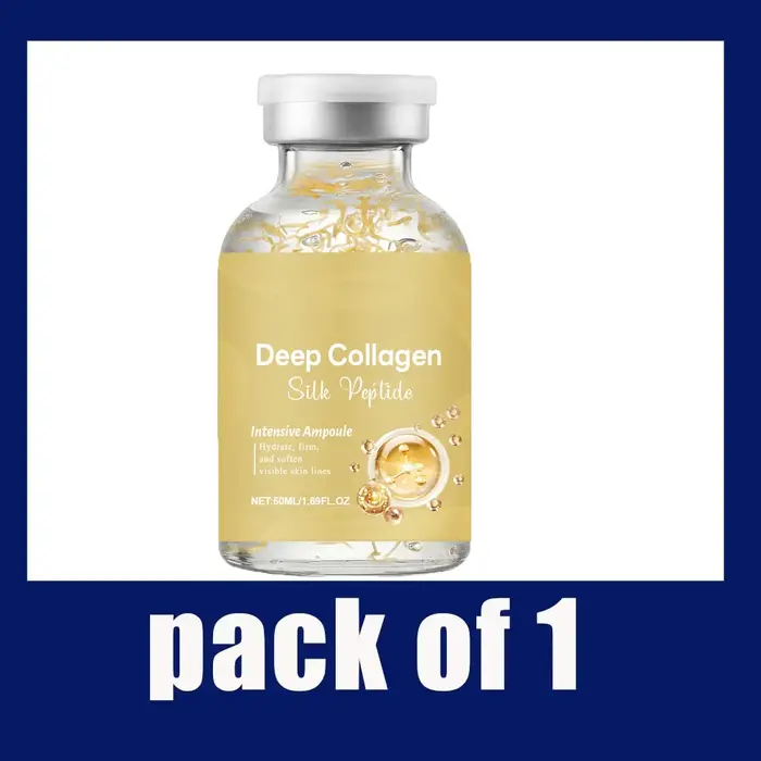 Ampoule de peptides de soie | Sérum anti-âge avec collagène et complexe de 30