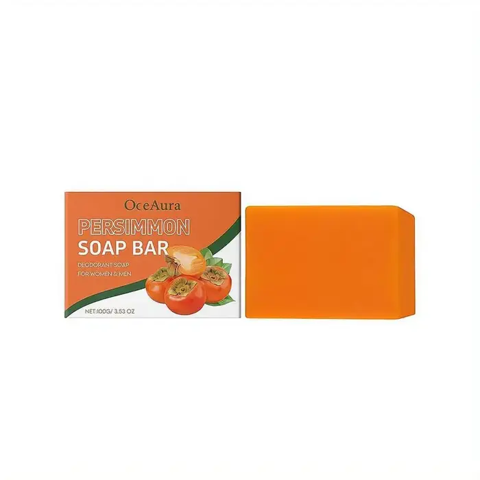 Savon naturel au kaki 100g pour un contrôle efficace des odeurs