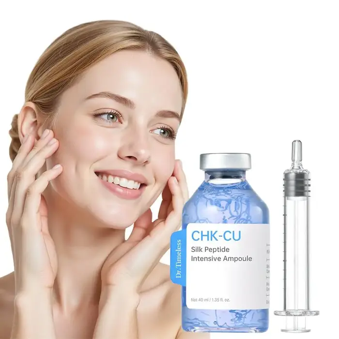 CU Blue Copper Silk Intensive Collagen Peptide Ampoule Essence