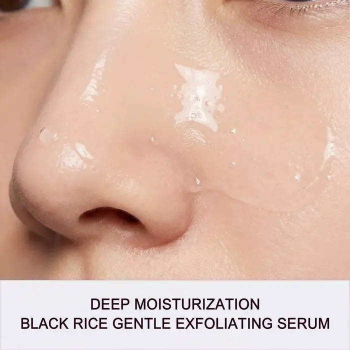 Sérum Exfoliant au Riz Noir – Exfoliation Douce