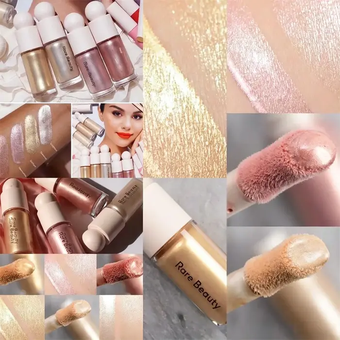 Rare Beauty – Liquide Réparateur Visage 3D Haute Brillance Texture Légère pour un Maquillage Éclatant Longue Durée et un Fini Nacré Subtil