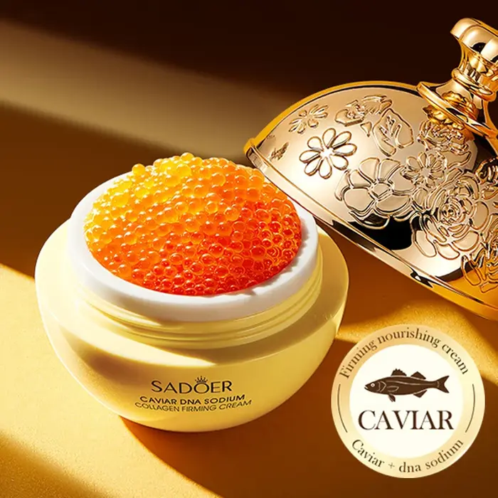Crème de luxe à l'essence de caviar, élimination des rides, raffermissement du collagène, effet liftant, élasticité, soin de la peau du visage, cosmétiques coréens, 30g
