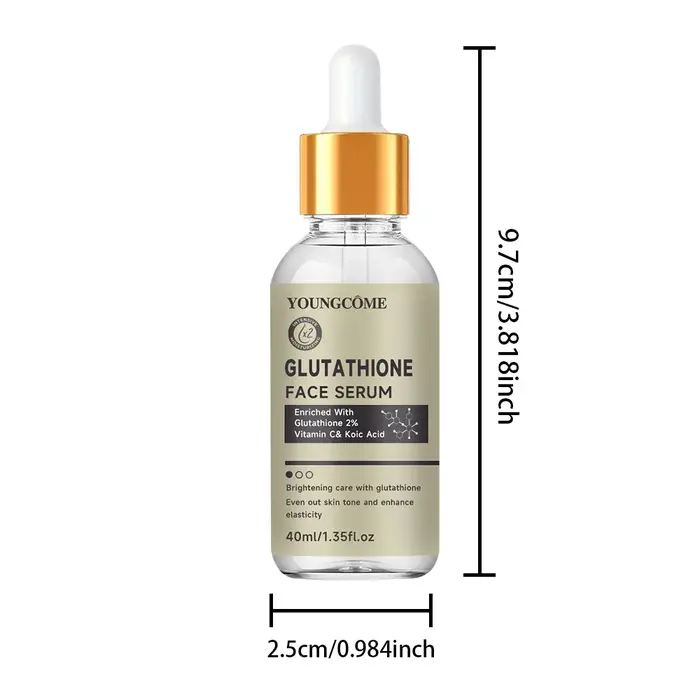Sérum au glutathion pour le visage pour éclaircir la peau