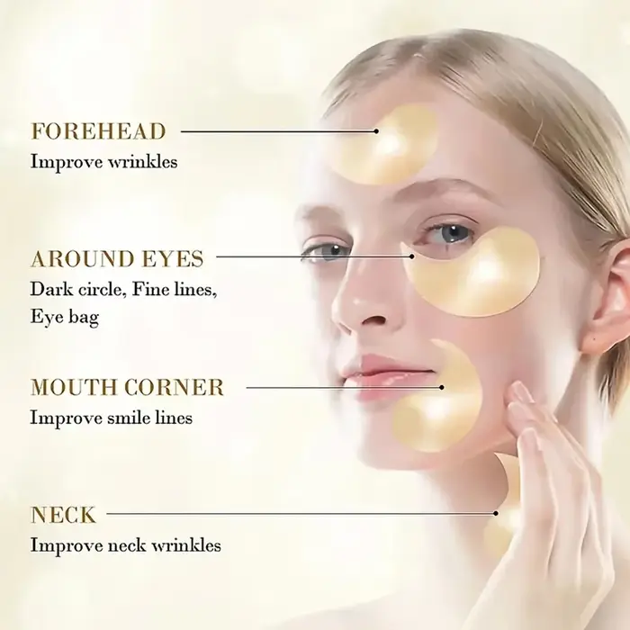 Masque pour les yeux réparateur à l'acide hyaluronique