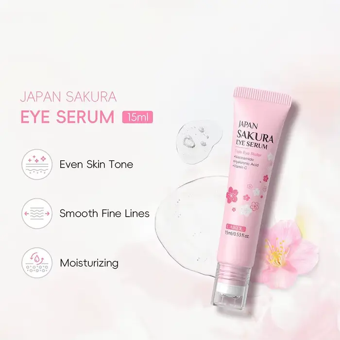 1/2PCS Sérum pour les yeux à la fleur de cerisier