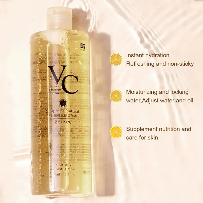 VC Toner rafraîchissant hydratant rajeunissant ton de peau compresse humide Essence Lotion produit de soin