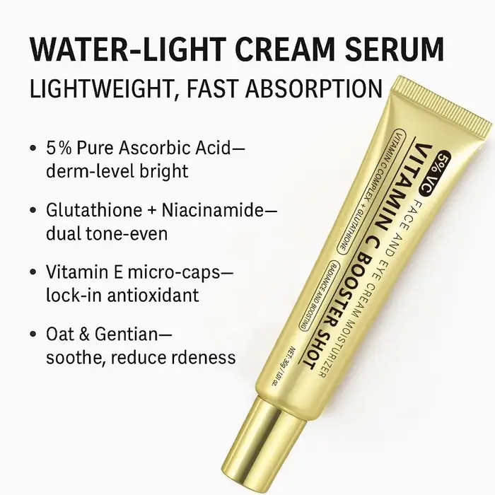 Sérum Booster Vitamine C Glutathion Niacinamide
