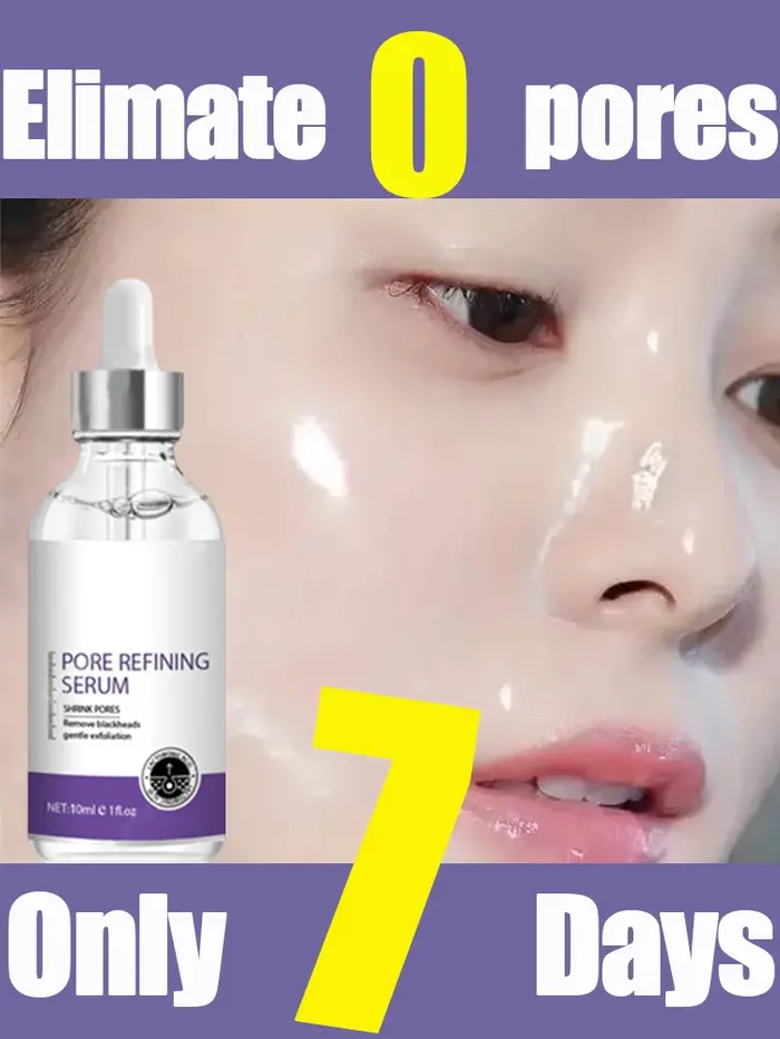 Sérum Réducteur de Pores Visage – Atténue les Pores Dilatés